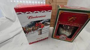 lot 61 image: Pair of Budweiser SteinsMugs as Pictured