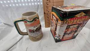 lot 65 image: Pair of Budweiser SteinsMugs as Pictured