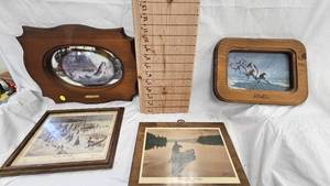 lot 71 image: Lot of 4 Pictures as shown, Less Kouba