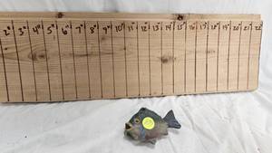 lot 109 image: Handcarved Bluegill Spear Decoy