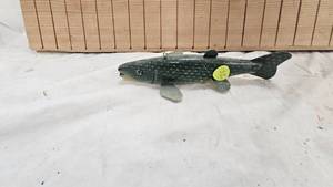 lot 132 image: Hand Carved Spearing Decoy