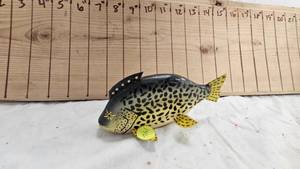 lot 146 image: Randy Zurieg, Alexandria, MN Hand Carved Spearing Decoy, Like New