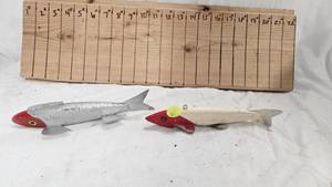 lot 150 image: 2-1950s Spearing Decoys