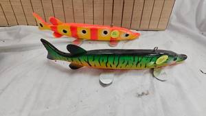 lot 98 image: Pair of Newer 8-9 Spearing Decoys