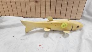 lot 103 image: Custom Spearing Decoy by Don R Bethel