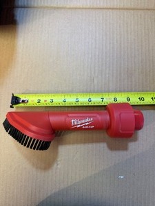 lot 21 image: AIR-TIP 1-14 in. - 2-12 in. Rotating Corner Brush Tool WetDry Shop Vacuum Attachment (1-Piece) BRAND NEW Retail