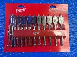 lot 24 image: High Speed Wood Spade Kit 13 piece $66.50 Retail