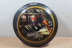 lot 17 image: Amber Bock Wall Mount Beer Sign