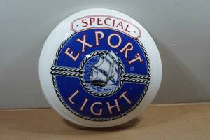 lot 18 image: Special Export Light Beer Sign