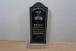 lot 30 image: Novelty Beer Bottle Opener