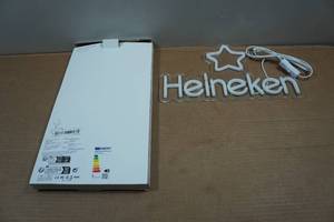 lot 36 image: Color Changing Heineken Beer Light