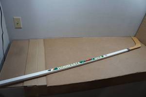 lot 82 image: Andrew Brunette Signed Minnesota Wild Wooden Hockey Stick