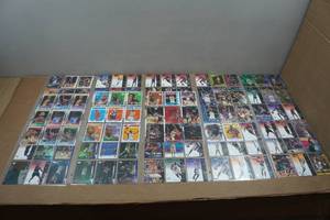 lot 87 image: 15 Pages of Basketball Cards - 1980s and 90s