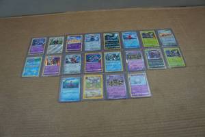 lot 92 image: 20 Pokemon Cards - Aerodactyl Red Number Holo