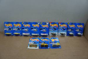 lot 145 image: Hot Wheels - Olds 442 W-30, 59 Cadillac, Silver Series, Propper Chopper
