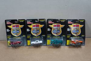 lot 160 image: Racing Champions Hot Rod Die Casts - Oldsmobile, Plymouth, Ford, Impala