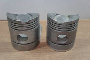 lot 235 image: Vintage Engine Piston Bookends