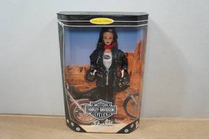 lot 240 image: Harley Davidson Barbie Doll