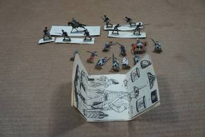 lot 269 image: Antique Barclay Lead Toy Soldiers