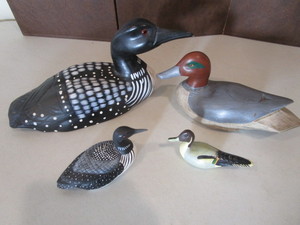 lot 43 image: Loons & Duck Decoys
