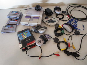 lot 81 image: Super Nintendo, Games