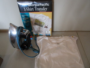 lot 83 image: T-Shirt, Transfers, Iron