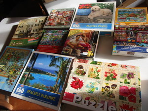 lot 88 image: Puzzles, Ten