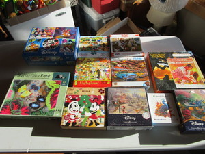 lot 92 image: Puzzles, Eleven