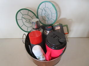 lot 94 image: Thermos, Swatters