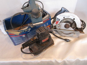 lot 180 image: Skilsaw, Sander, Bosch Planer