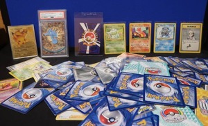 lot 8 image: POKEMON  PSA GRADED