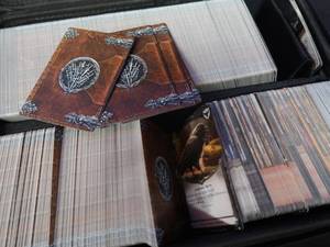 lot 10 image: CASED GAME OF THRONES CARD GAME