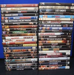 lot 30 image: OVER 50 DVDS
