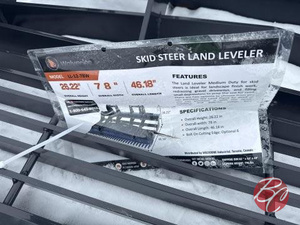 lot 337 image: Wolverine LL-12-78W Skid Steer Land Leveler