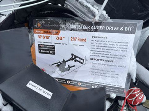 lot 338 image: Wolverine ADB-13-1218R Auger Drive & Bit