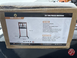 lot 344 image: ATS ATS-SP2020-Ton Press Machine