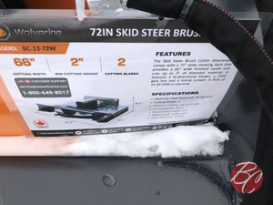 lot 352 image: Wolverine BC-13-72W 72 Skid Steer Brush Cutter