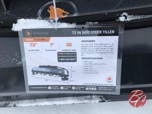 lot 355 image: Wolverine TL-12-72W 72 Skid Steer Tiller