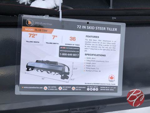 lot 357 image: Wolverine TL-12-72W 72 Skid Steer Tiller