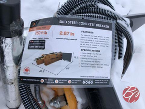 lot 359 image: Wolverine CB-11-750F Skid Steer Concrete Breaker