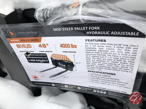 lot 388 image: Wolverine PFF2-13-45W Skid Steer Pallet Fork Frame