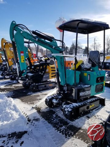lot 415 image: CFG Industrial MX12RX 1-Ton Mini Excavator