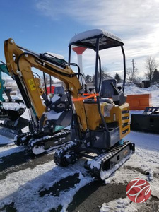 lot 417 image: CFG Industrial MX12RX 1-Ton Mini Excavator