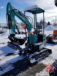 lot 418 image: CFG Industrial QH12R Mini Excavator
