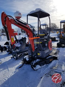 lot 419 image: CFG Industrial MX15RX 1-Ton Mini Excavator