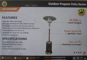 lot 441 image: ATS Power Patio Heater