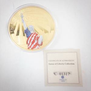 lot 322 image: Statue of Liberty Commemorative Coin - American Mint