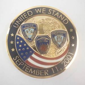 lot 329 image: Commemorative Coin of 911 United We Stand & SOCOM Enduring Freedom
