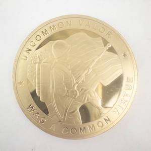 lot 335 image: Battle of Iwo Jima Commemorative Coin - Uncommon Valor Was A Common Virtue