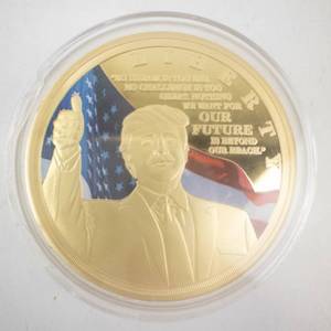 lot 338 image: Presidential Commemorative Coin - Keep America Great